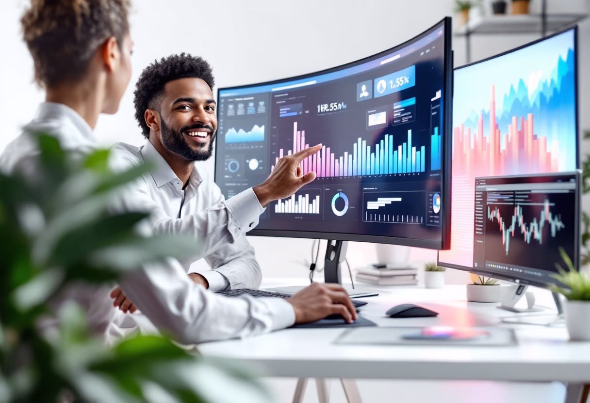 image of tech solutions demonstration (for a hr tech)